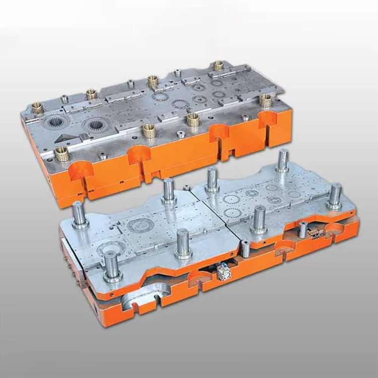 Dobbeltrækket progressiv matrice til AC-kompressorkerne